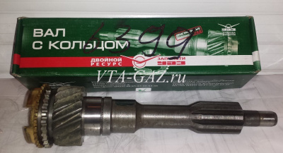 Вал первичный КПП Уаз 4-х ступ. старого образца с синхроном под стопор