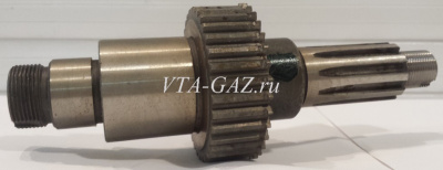Вал раздаточной коробки привода переднего моста Уаз (косозубая РК) Патриот, Хантер, 452, 469