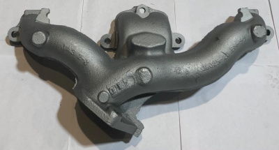 Коллектор выпускной Газель, Соболь Бизнес дв. 4216 Евро-3-4 (газопровод) без отверстий под жаровню