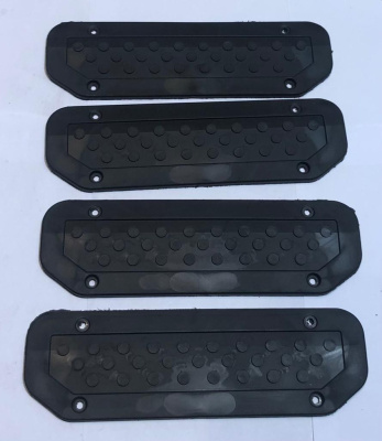 Накладки порога Уаз Хантер, 469 резиновые комплект