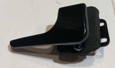 Ручка двери Уаз Патриот внутренняя черная в сборе правая