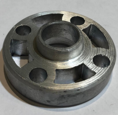 Проставка вентилятора тонкая Газель дв. 402 ЗМЗ (Кольцо распорное вентилятора ШАНС)