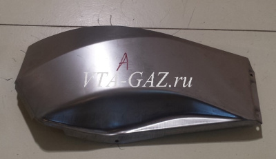 Полуарка переднего колеса Газель, Соболь, Баргузин (брызговик колеса полик левый)