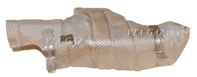 Экран нейтрализатора Газель Next с дв. А274, A275 Evotech