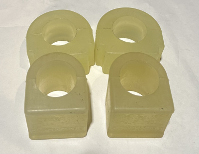 Втулки (подушка) штанги стабилизатора Уаз Хантер D-30 полиуретан комплект + переднего стабилизатора УАЗ 452, 3741