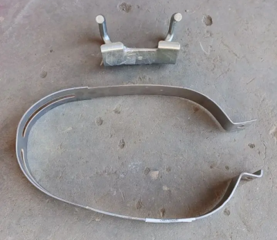 Хомут глушителя Газель Бизнес, Газель NEXT завод из 2-х комплект