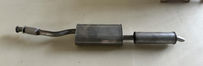 Глушитель-резонатор Уаз Пикап, Карго ЗМЗ 409 L-1900 нержавейка