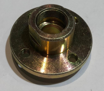 Фланец (гайка) ступицы помпы Газель, Соболь дв. 406 ЗМЗ карбюратор (ступица вентилятора)