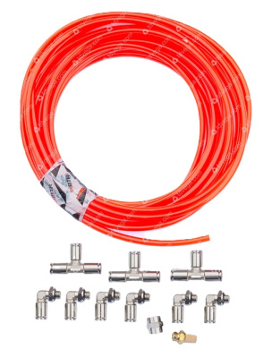 Комплект для вывода сапунов (мосты, РК,+АКПП) под капот Уаз