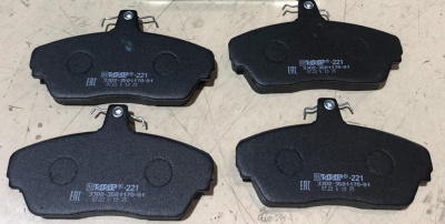 Колодки Газель, Соболь, Волга передние завод комплект