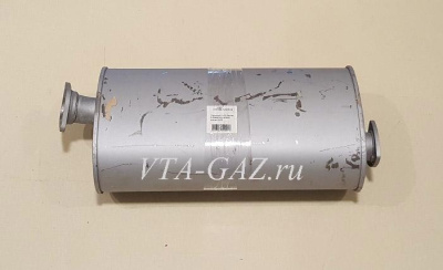 Глушитель Уаз Хантер дв. 4213 УМЗ (фланец под два отверстия)