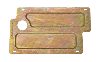 Защита брызговик двигателя левый инжектор Уаз 452, 3741