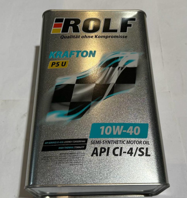 Масло моторное ROLF KRAFTON Diesel 10W-40 дизель 4-литра