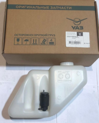 Бачок омывателя Уаз Патриот Пикап, Карго, Профи в сборе (1 насос)