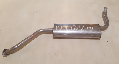 Глушитель Газель Next дв. Сummins 2.8, Evotech стандартная база (нержавейка)