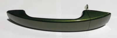 Ручка двери Уаз Патриот наружная с 2014 г. белая "Золотой лист" левая