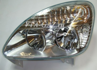 Фара Газель, Соболь нового образца "BН" пластик оригинал левая