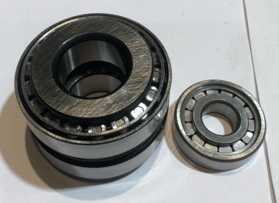 Подшипник моста хвостовика Уаз гражданский, гибридный мост (6-57707, 102304) комплект старого образца