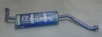 Глушитель Газель Next дв. Cummins 2.8, Evotech стандартная база