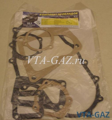 Прокладки раздаточной коробки Уаз Патриот, Хантер, 452 косозубая комплект
