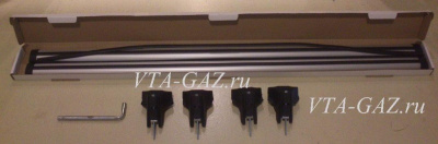 Багажник Уаз Патриот на рейлинги комплект