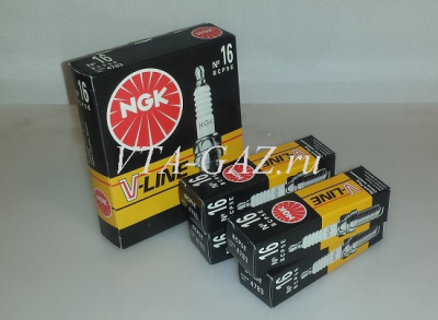 Свечи зажигания NGK дв. 406, 405, 409 ЗМЗ, дв. 4216, 4213 УМЗ комплект