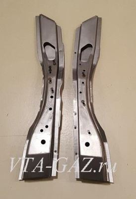 Ремонтная часть лонжерона Газель, Соболь нового образца комплект (Передняя часть лонжерона)
