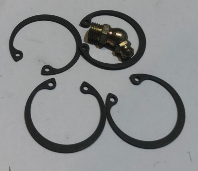 Стопорные кольца крестовин D=28, 29 комплект