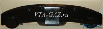 Полка Уаз 452, 3741 под магнитолу, рацию, под динамиками черная
