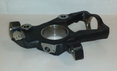 Стойка передней подвески (цапфа) Газель Next левая с АБС