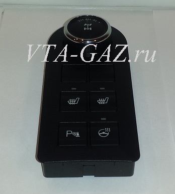 Модуль управления режимами РК Уаз Патриот с 2017 г. с обогревом руля, парктрониками