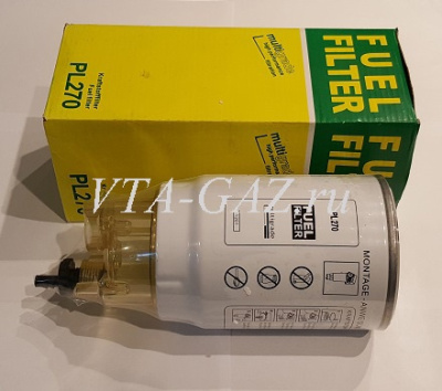 Фильтр к сепаратору грубой отчистки топлива Газель, Соболь Бизнес, Газель Next дв. 2.8 Cummins MANN PL270