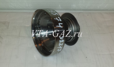 Фланец редуктора моста Газель, Соболь Бизнес 4х4 (кардан с ШРУС 8 болтов) мелкий шлиц