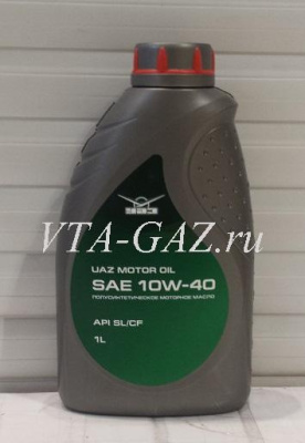 Масло Уаз моторное SAE 10W-40 1L