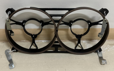 Крепление (рамка) электровентилятора Уаз Патриот под два мотора