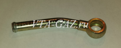 Наконечник шланга ГУРа Газ 3110, 3302 (Трубка ГАЗ-3110, 3302 шланга сливного ГУРа)