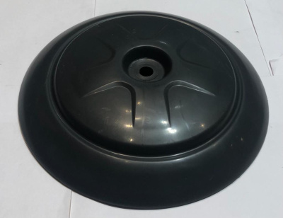 Колпак колеса Соболь, Баргузин штатный пластмассовый темно серый