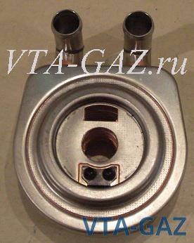 Радиатор масляный Газель, Соболь Бизнес, Газель Next дв. А274, A275 EvoTech (теплообменник)