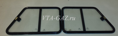 Стекло сдвижное передней двери Уаз 452, 3741 комплект