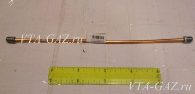 Трубка тормозная Уаз передняя медная