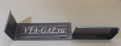 Подножка двери салона боковая Уаз 452, 3741