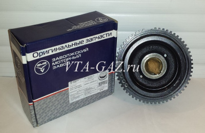 Шкив коленвала дв. 405, 406, 409 ЗМЗ (шкив демпфер коленчатого вала)