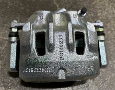 Суппорт передний Газель Next (Тормоз дисковый) левый Mando оригинал