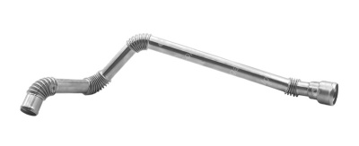 Труба турбокомпрессора Уаз Патриот дв. 514 ЗМЗ Евро-4 (гофра) 3163-80-1173110-01