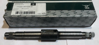 Вал рулевого управления Уаз Патриот (голый)