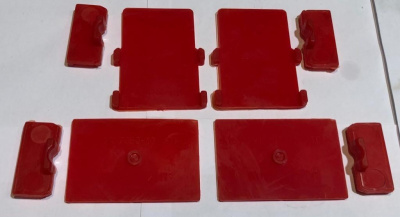 Прокладка рессоры Уаз Патриот, Хантер (скрипун) тюнинг из 8-ми штук комплект