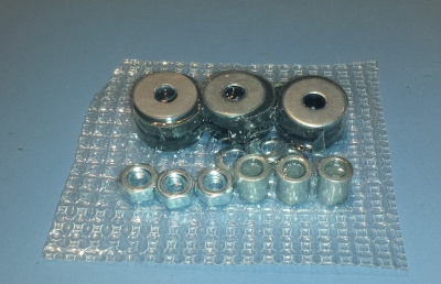 Крепление электровентилятора (втулки гайки) Газель, Волга, Ваз, Уаз