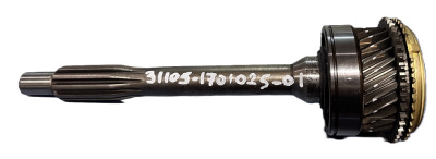 Вал первичный КПП Волга дв. 2.4 Крайслер в сборе (d19) 26 зуб.