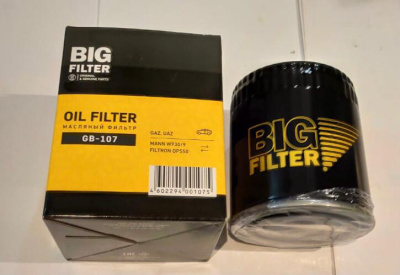 Фильтр масла Газель, Уаз, Волга дв. 406, 405, 409, 4216, 274 "BIG"