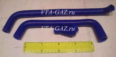 Шланги регулятора холостого хода дв. 405 ЗМЗ Евро-2 силикон комплект